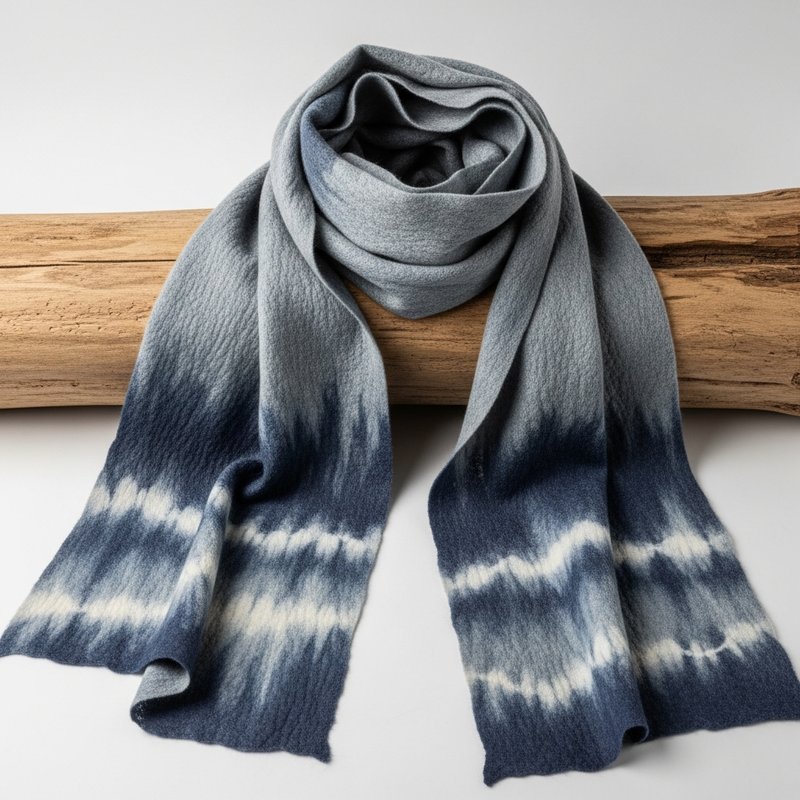 Echarpe Feutree — Brume